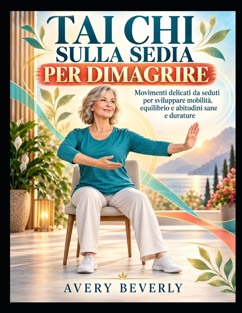 Tai CHI Sulla Sedia Per Dimagrire: Movimento delicato da seduti per sviluppare mobilità, equilibrio, e abitudini sane e durature cover