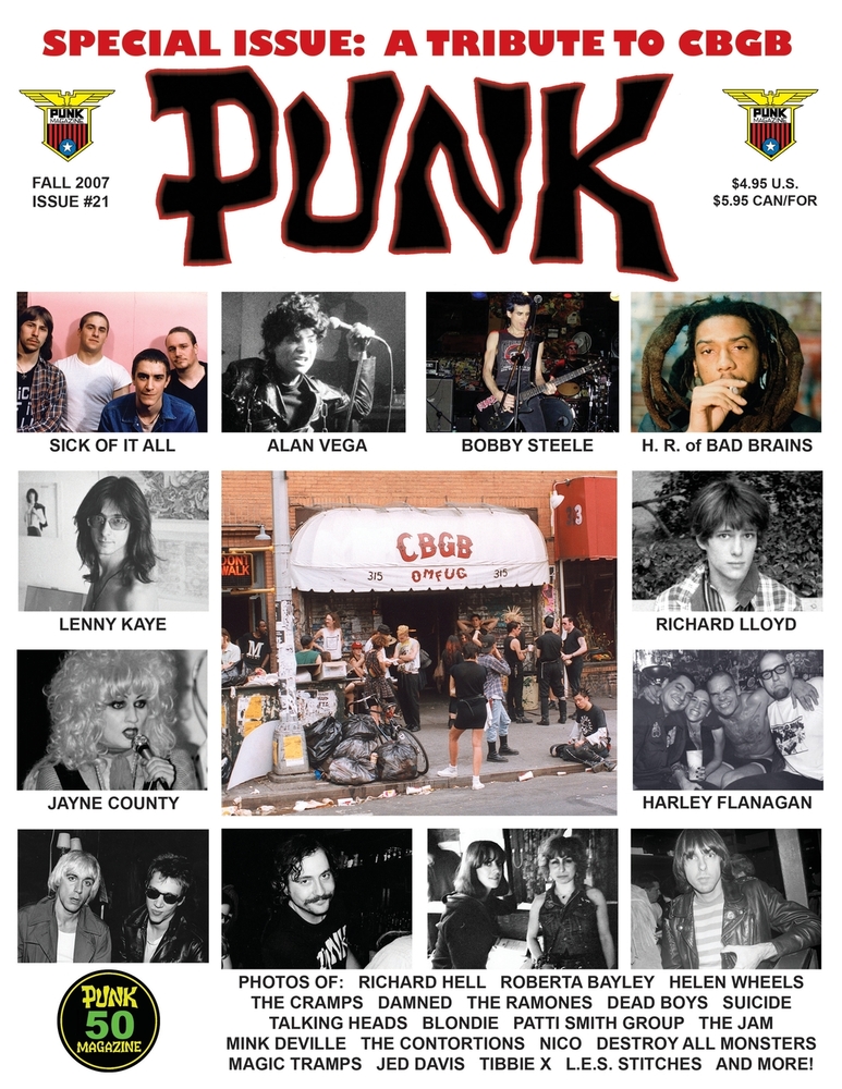 Punk #21: Special Issue: A Tribute to CBGB cover