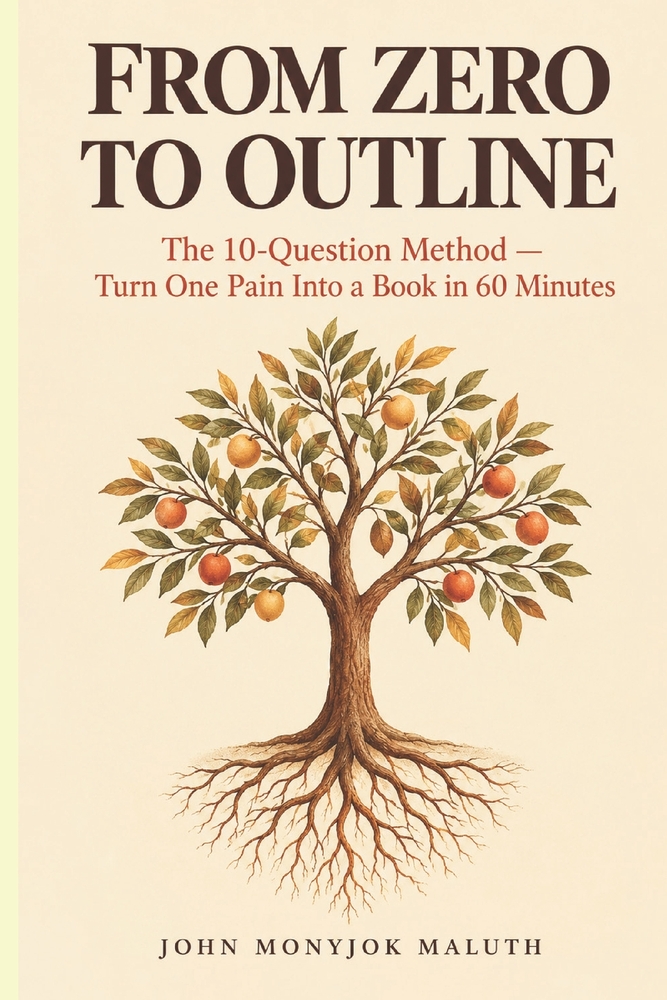 From Zero To Outline: The 10-Question Method - Turn One Pain Into a Book in 60 Minutes cover
