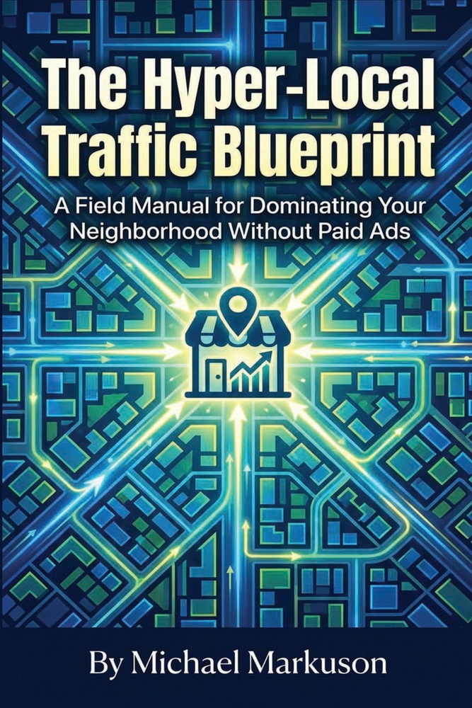 The Hyper-Local Traffic Blueprint: A Field Manual for Dominating Your Neighborhood Without Paid Ads cover