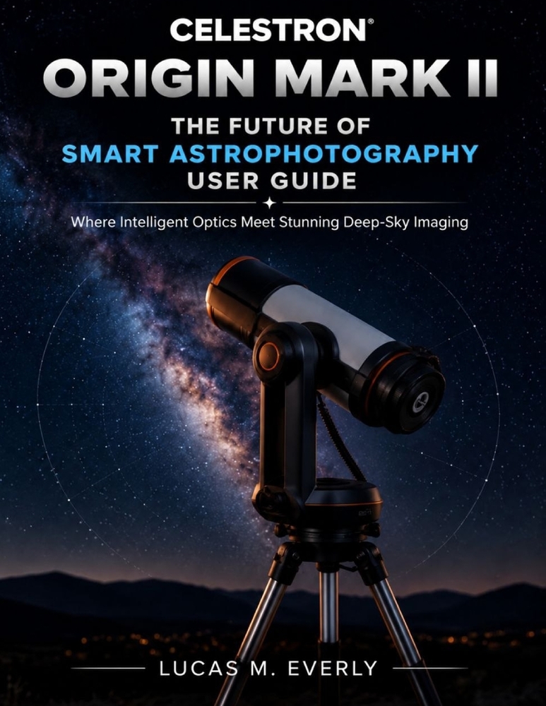 Celestron Origin Mark II: The Future of Smart Astrophotography User Guide: Where Intelligent Optics Meet Stunning Deep-Sky Imaging cover
