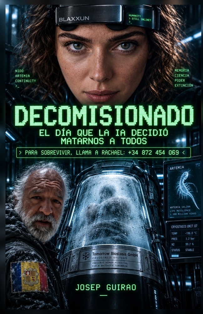 Decomisionado: El día que la IA decidió matarnos a todos cover