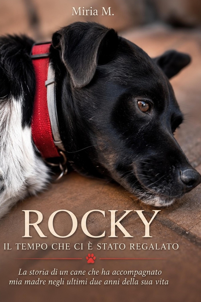 Rocky, il tempo che ci è stato regalato: La storia di un cane che ha accompagnato mia madre gli ultimi due anni della sua vita cover