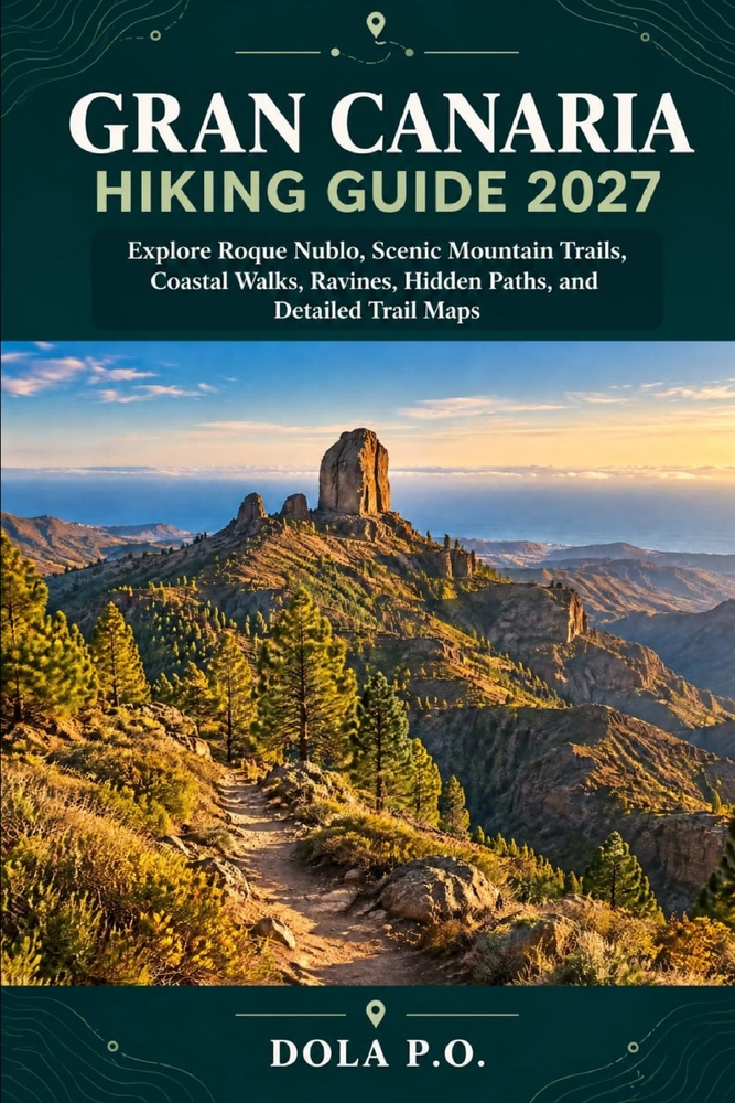 Gran Canaria Hiking Guide 2027: Explore Roque Nublo, Scenic Mountain Trails, Coastal Walks, Ravines, Hidden Paths, and Detailed Trail Maps cover