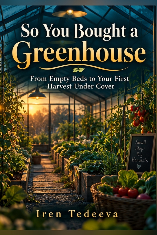 So You Bought a Greenhouse: From Empty Beds to Your First Harvest Under Cover cover