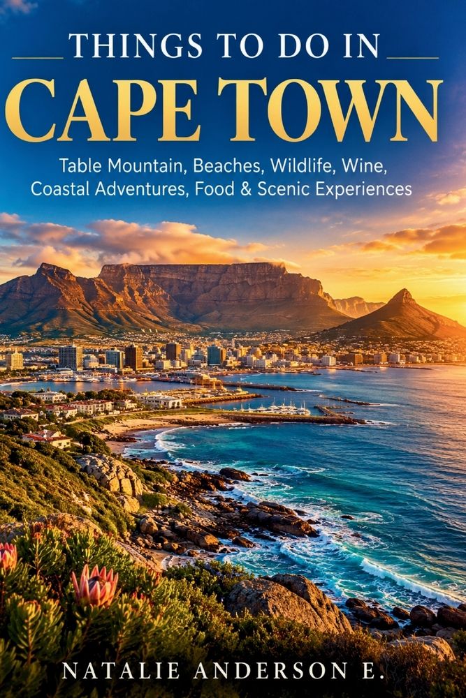 Things to Do in Cape Town: Table Mountain, Beaches, Wildlife, Wine, Coastal Adventures, Food & Scenic Experiences cover