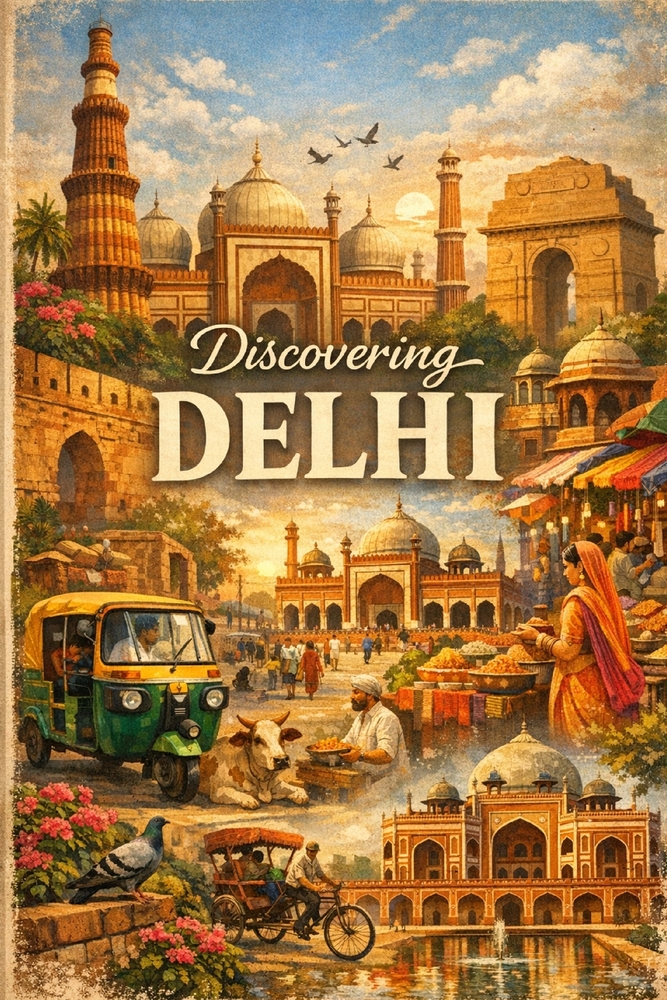 Discovering Delhi cover