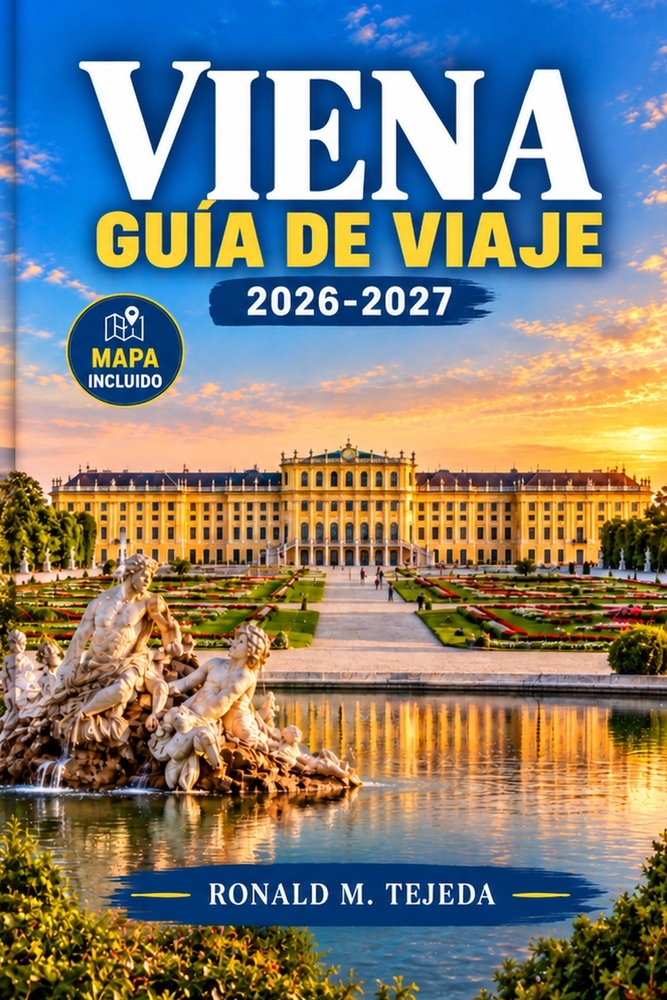 Viena Gu�a de Viaje 2026-2027: Explora en 3 d�as, mu�vete por barrios y transporte, visita palacios y disfruta los caf�s vieneses cover