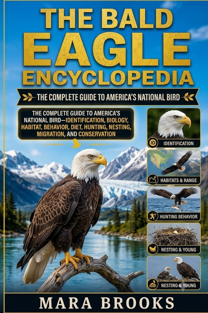 The Bald Eagle Encyclopedia: The Complete Guide to America's National Bird-Identification, Biology, Habitat, Behavior, Diet, Hunting, Nesting, Migrati cover