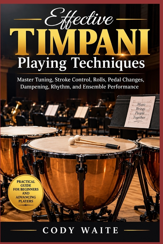 Effective Timpani Playing Techniques: Master Tuning, Stroke Control, Rolls, Pedal Changes, Dampening, Rhythm, and Ensemble Performance cover
