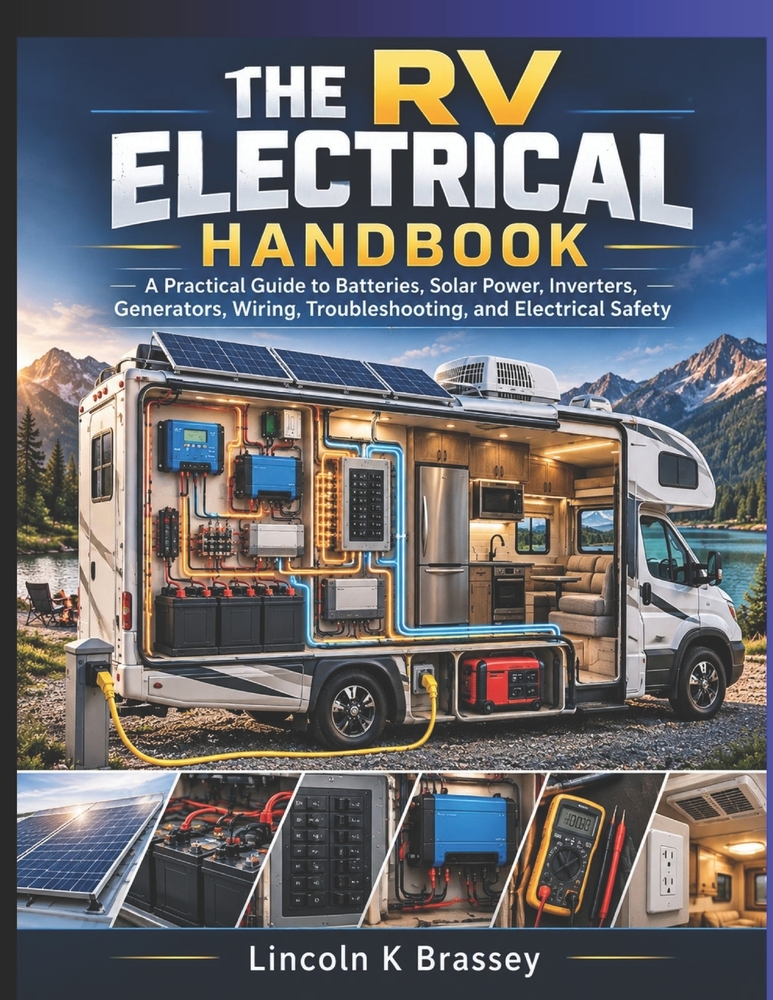 The RV Electrical Handbook: A Practical Guide to Batteries, Solar Power, Inverters, Generators, Wiring, Troubleshooting, and Electrical Safety cover