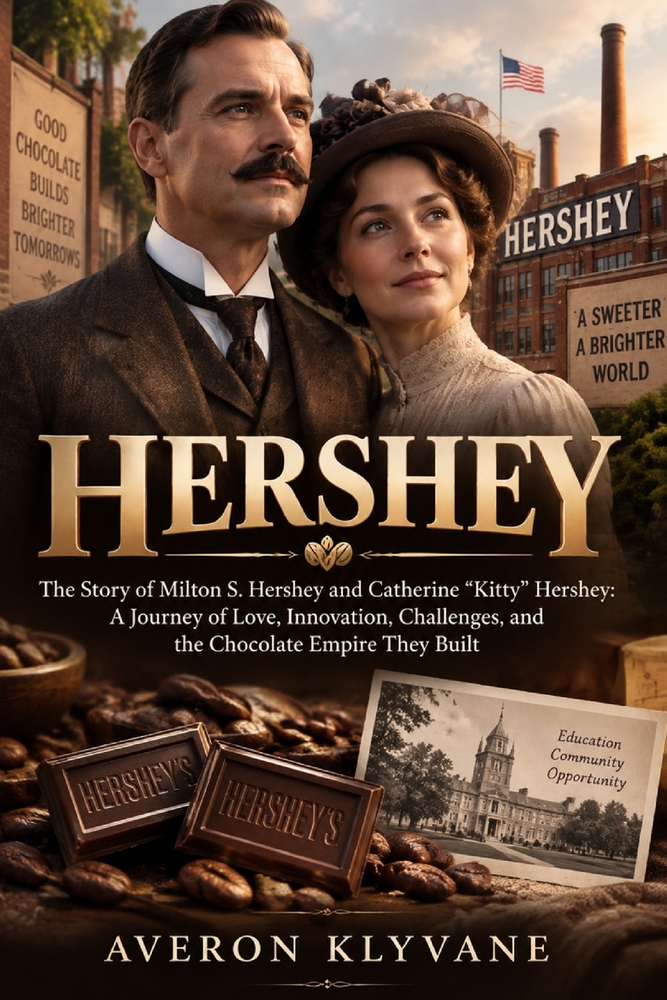 Hershey: The Story of Milton S. Hershey and Catherine "Kitty" Hershey: A Journey of Love, Innovation, Challenges, and the Chocolate Empire They Built cover