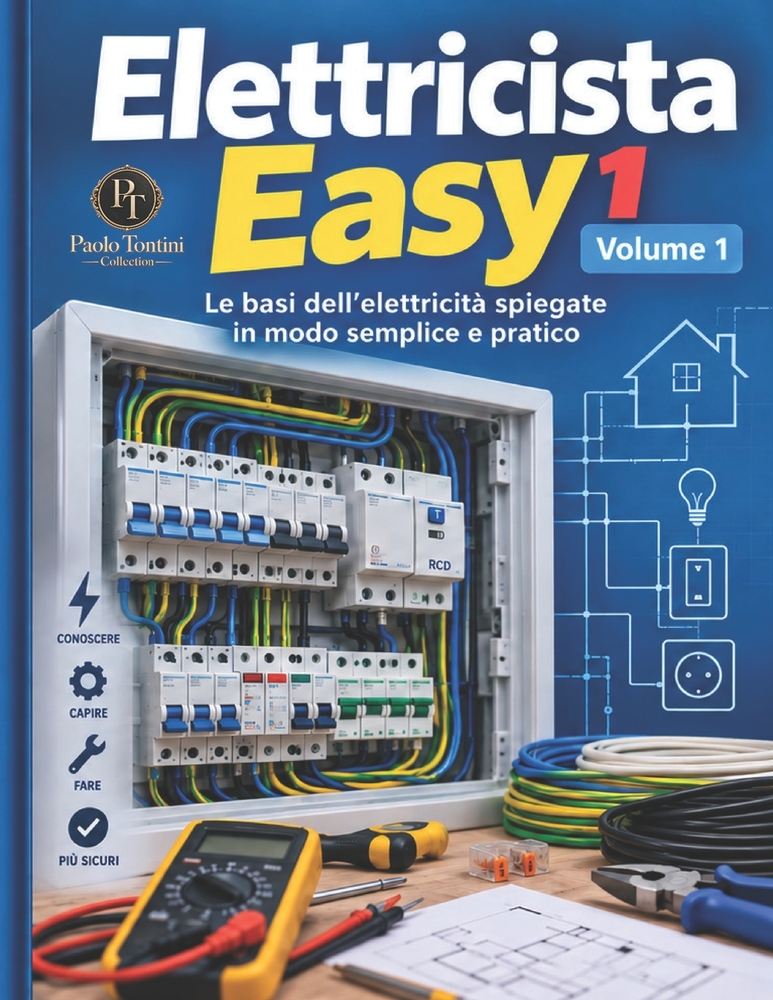 Elettricista Easy 1: Le basi dell'elettricità spiegate in modo semplice e pratico cover