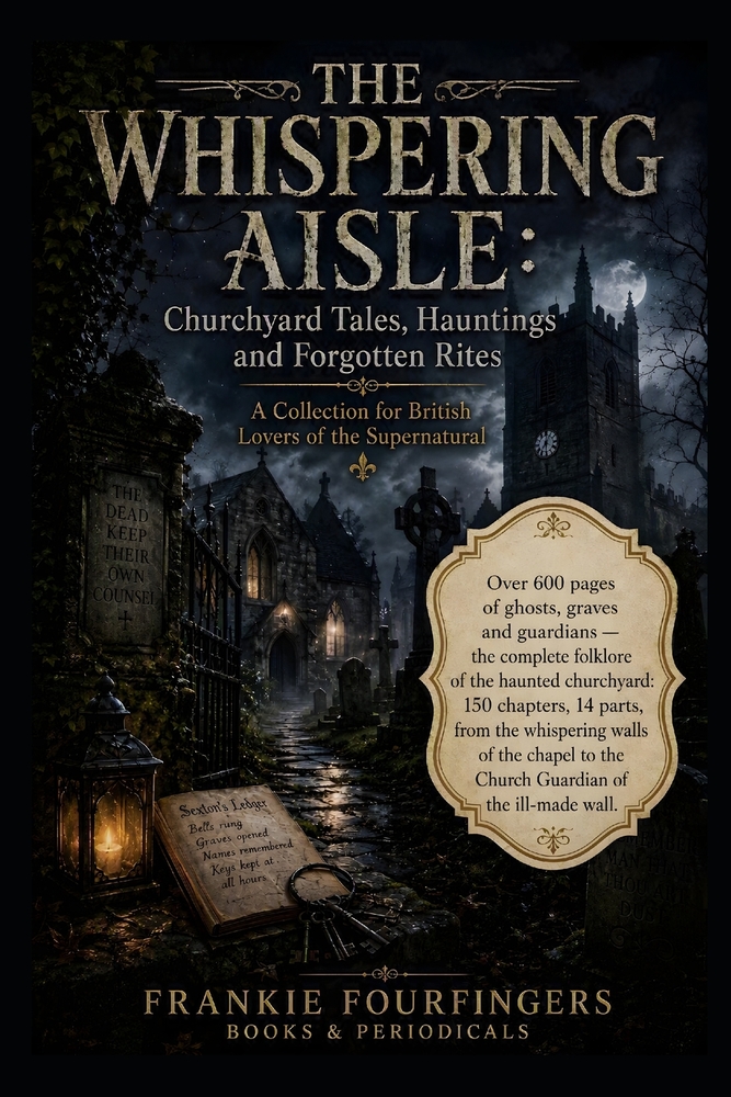 THE WHISPERING AISLE - Churchyard Tales, Hauntings and Forgotten Rites: A Collection for British Lovers of the Supernatural cover