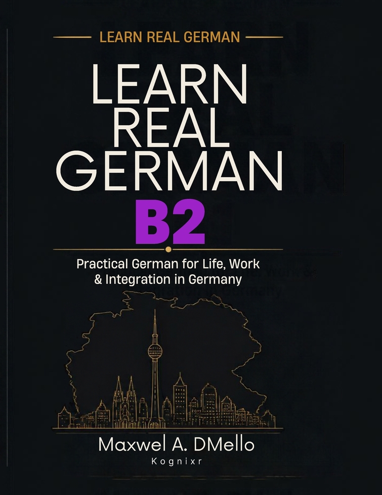 Learn Real German B2: Professional German for Work, Business & Everyday Life cover