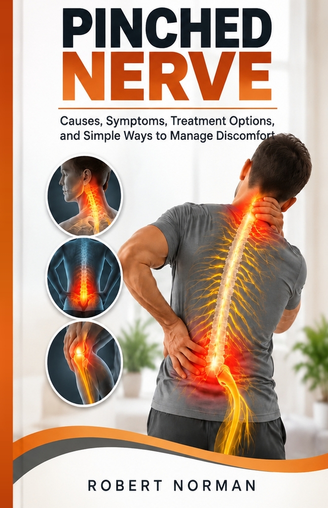Pinched Nerve: Ursachen, Symptome, Behandlungsmöglichkeiten und einfache Wege zur Linderung der Beschwerden cover