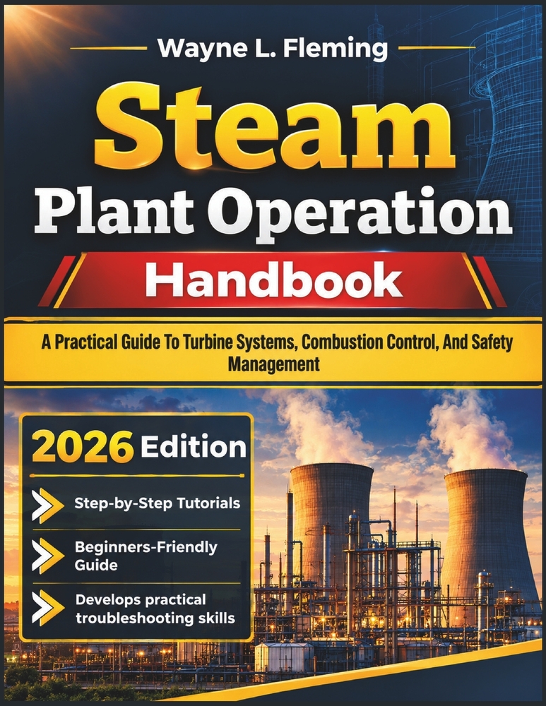 Steam Plant Operation Handbook: A Practical Guide To Turbine Systems, Combustion Control, And Safety Management cover
