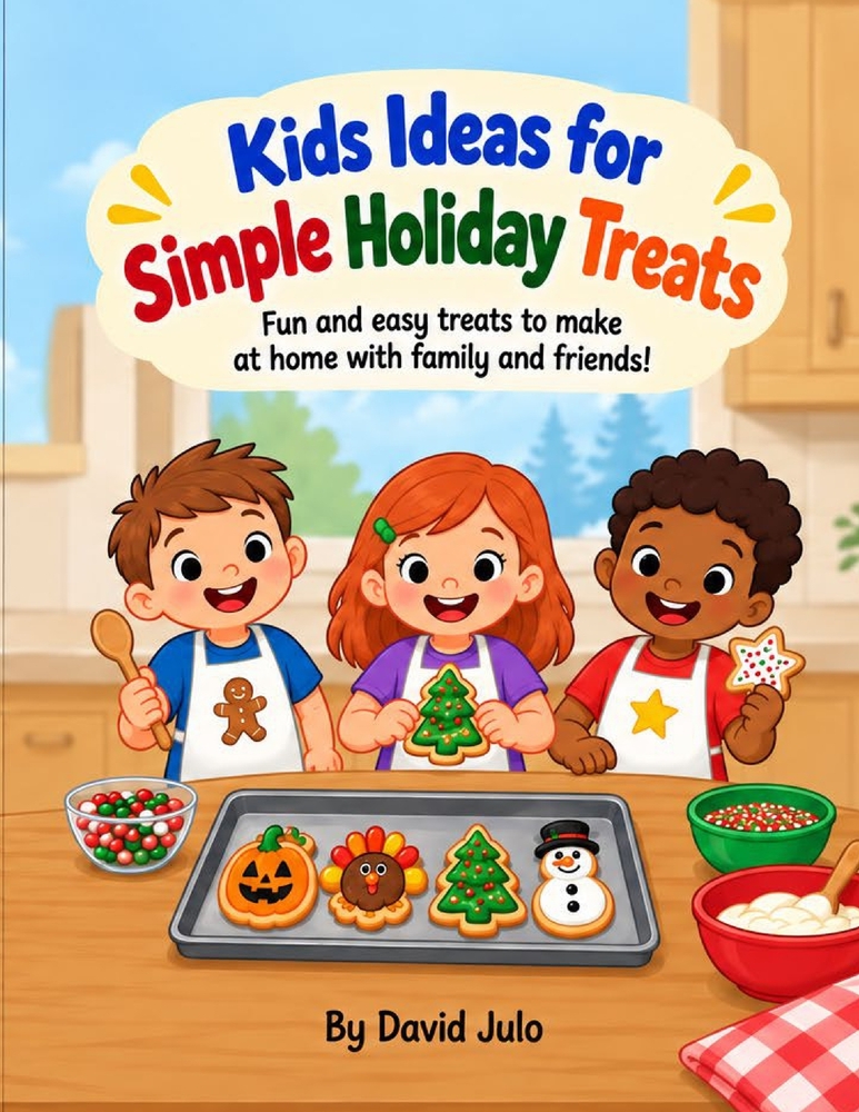 Kids Ideas for Holiday Treats: Kids Ideas for Holiday Treats they can make at home or school cover