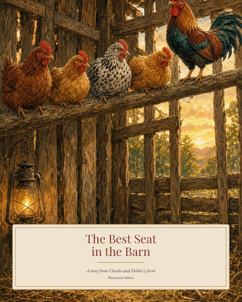 The Best Seat In The Barn: Charles and Debbie's Farm Series cover