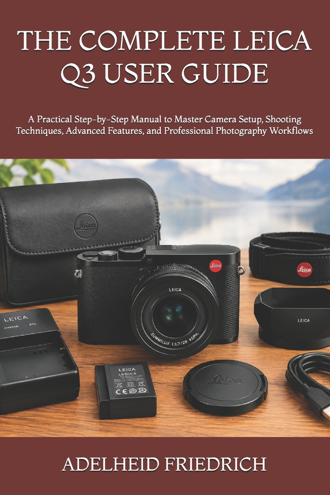 The Complete Leica Q3 User Guide: A Practical Step-by-Step Manual to Master Camera Setup, Shooting Techniques, Advanced Features, and Professional Pho cover