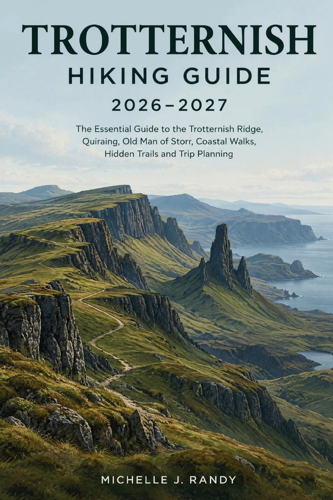 Trotternish Hiking Guide 2026-2027: The Essential Guide to the Trotternish Ridge, Quiraing, Old Man of Storr, Coastal Walks, Hidden Trails and Trip Pl cover