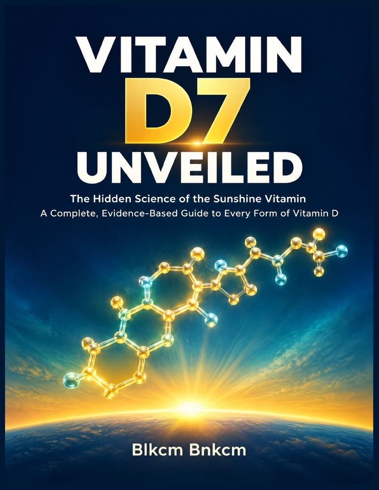 Vitamin D7 Unveiled: The Hidden Science of the Sunshine Vitamin: A Complete, Evidence-Based Guide to Every Form of Vitamin D cover