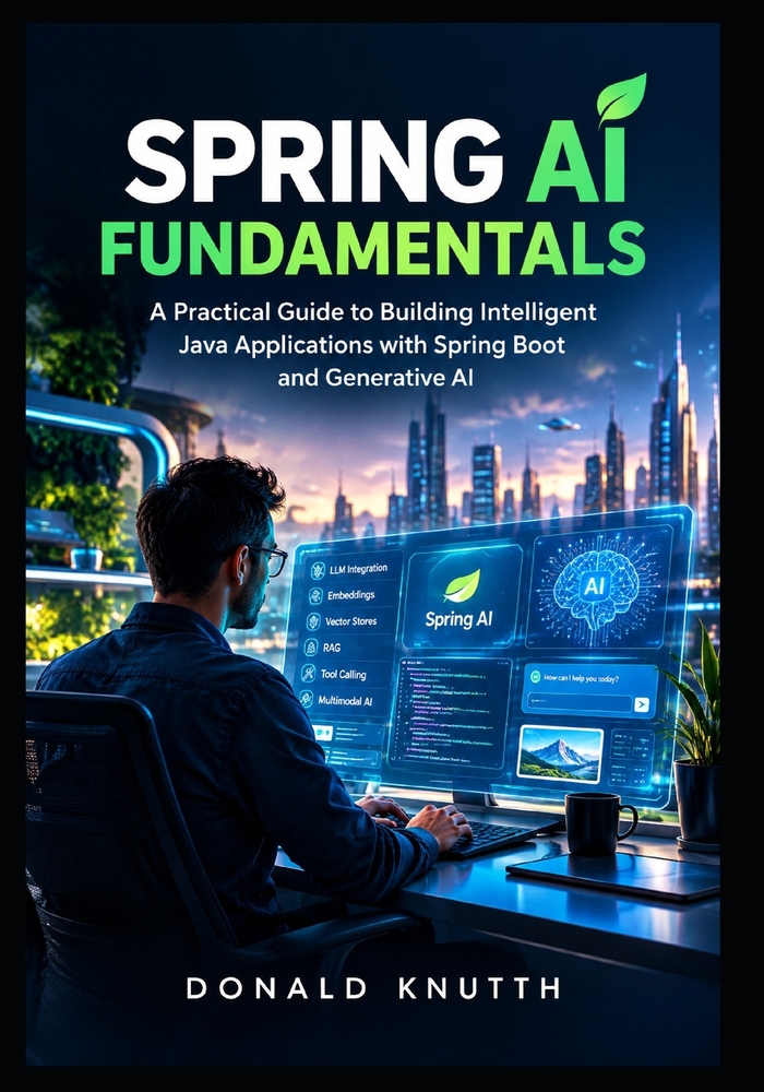 Spring AI Fundamentals: A Practical Guide to Building Intelligent Java Applications with Spring Boot and Generative AI cover