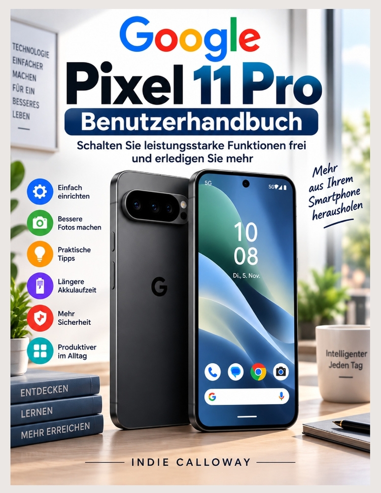Google Pixel 11 Pro Benutzerhandbuch: Schalten Sie leistungsstarke Funktionen frei und erledigen Sie mehr cover