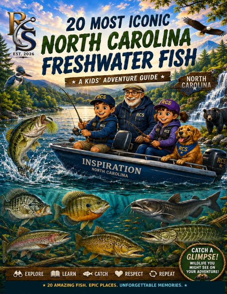 North Carolina Fishing Adventure: 20 Most Iconic Freshwater Fish cover