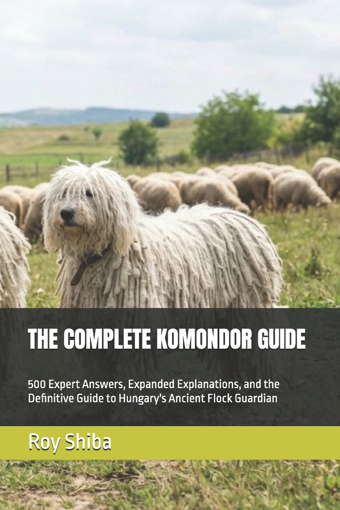 The Complete Komondor Guide: 500 Expert Answers, Expanded Explanations, and the Definitive Guide to Hungary's Ancient Flock Guardian cover