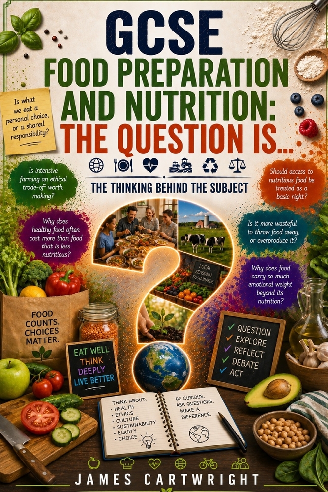 GCSE Food Preparation and Nutrition: The Question Is...: The Thinking Behind the Subject cover