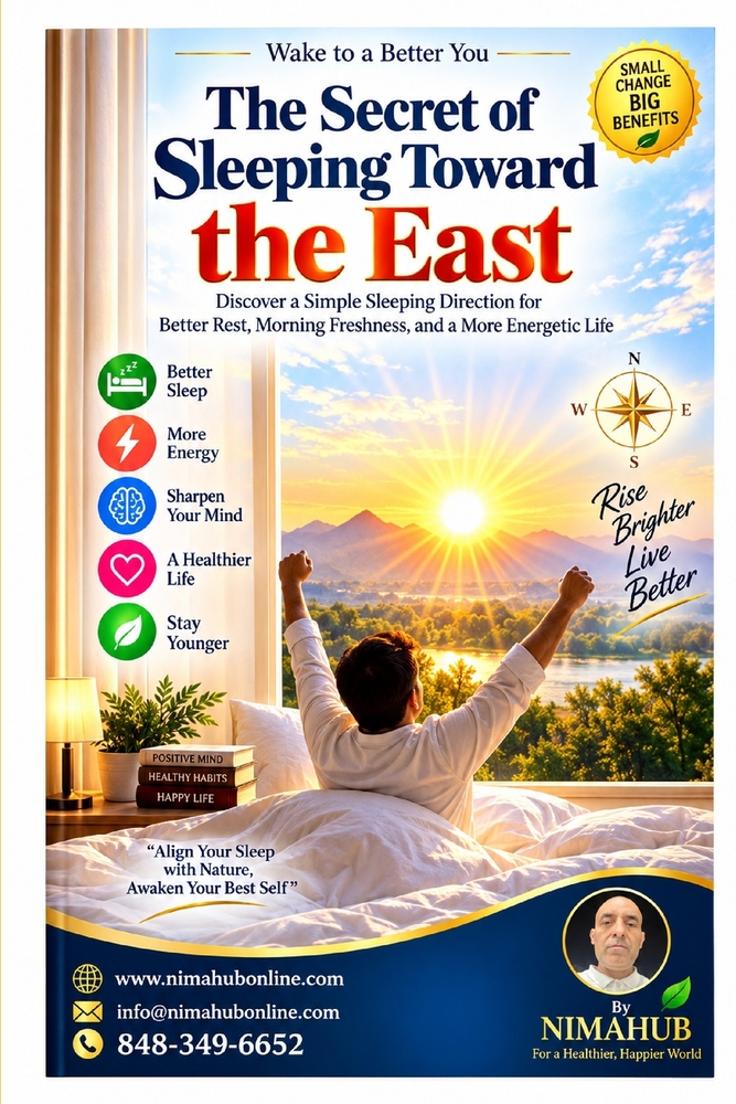 The Secret of Sleeping Toward the East: Discover a Simple Sleeping Direction for Better Rest, Morning Freshness, and a More Energetic Life cover