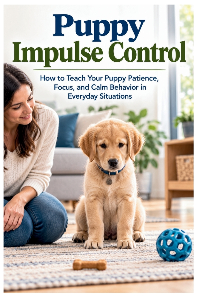 Puppy Impulse Control: How to Teach Your Puppy Patience, Focus, and Calm Behavior in Everyday Situations cover