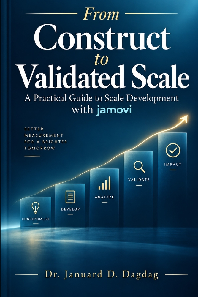 From Construct to Validated Scale: A Practical Guide to Scale Development with jamovi cover