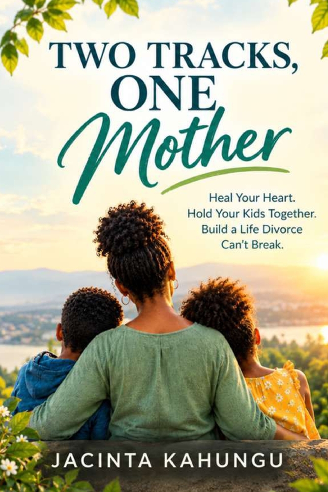 Two Tracks, One Mother: Heal Your Heart. Hold Your Kids Together. Build a Life Divorce Can't Break. cover