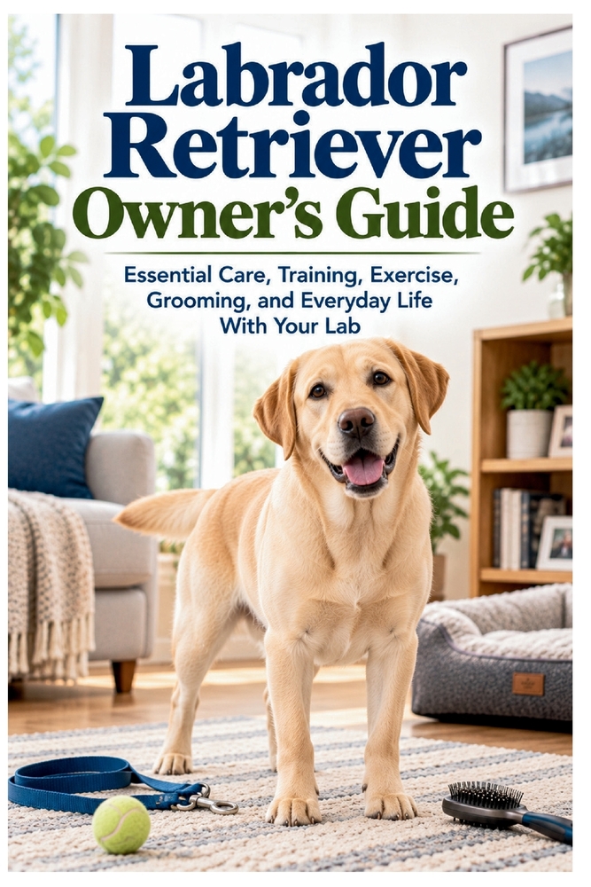 Labrador Retriever Owner's Guide: Essential Care, Training, Exercise, Grooming, and Everyday Life With Your Lab cover
