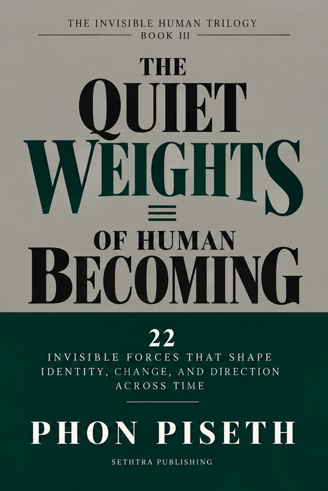 The Quiet Weights of Human Becoming: 22 Invisible Forces That Shape Identity, Change, and Direction Across Time cover