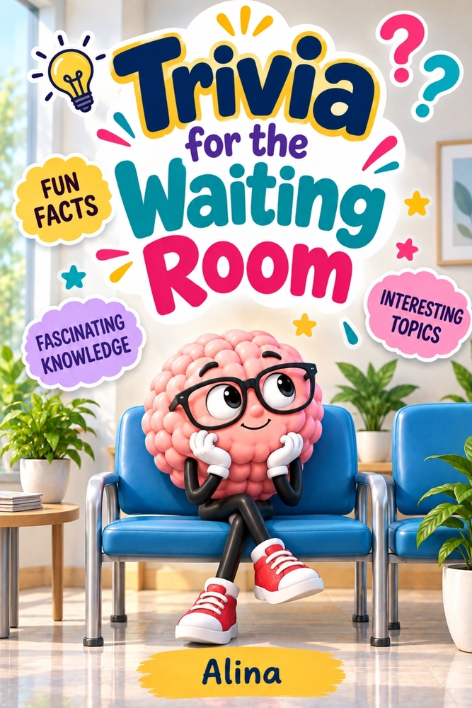 Trivia for the Waiting Room: Fun Facts, Brain Teasers, Random Knowledge & Quick Questions to Beat Appointment Boredom and Make Waiting Time More Enjoy cover