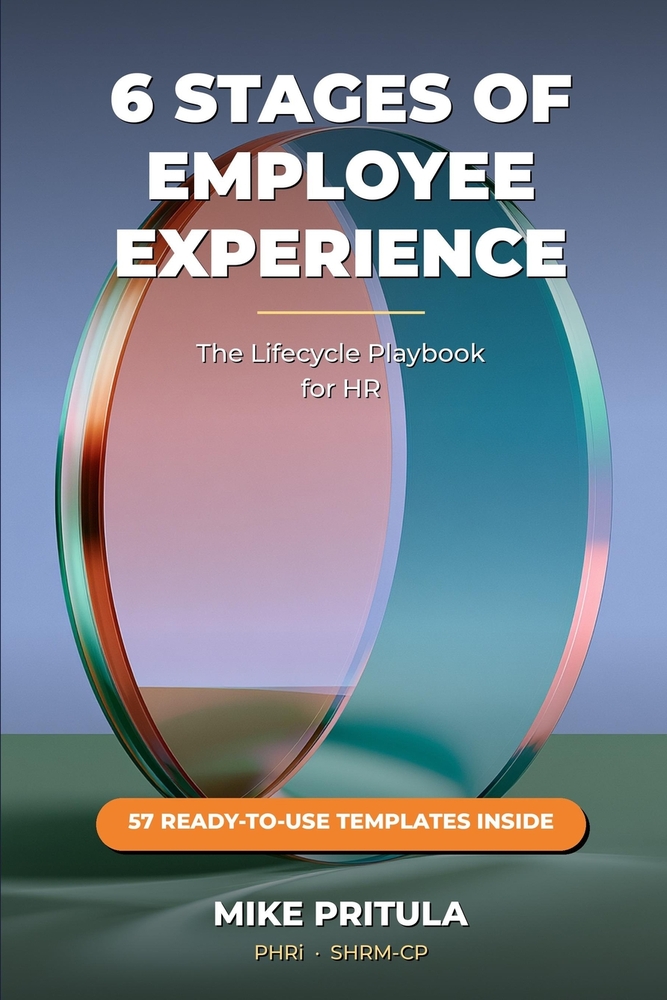 6 Stages of Employee Experience: The Lifecycle Playbook for HR cover