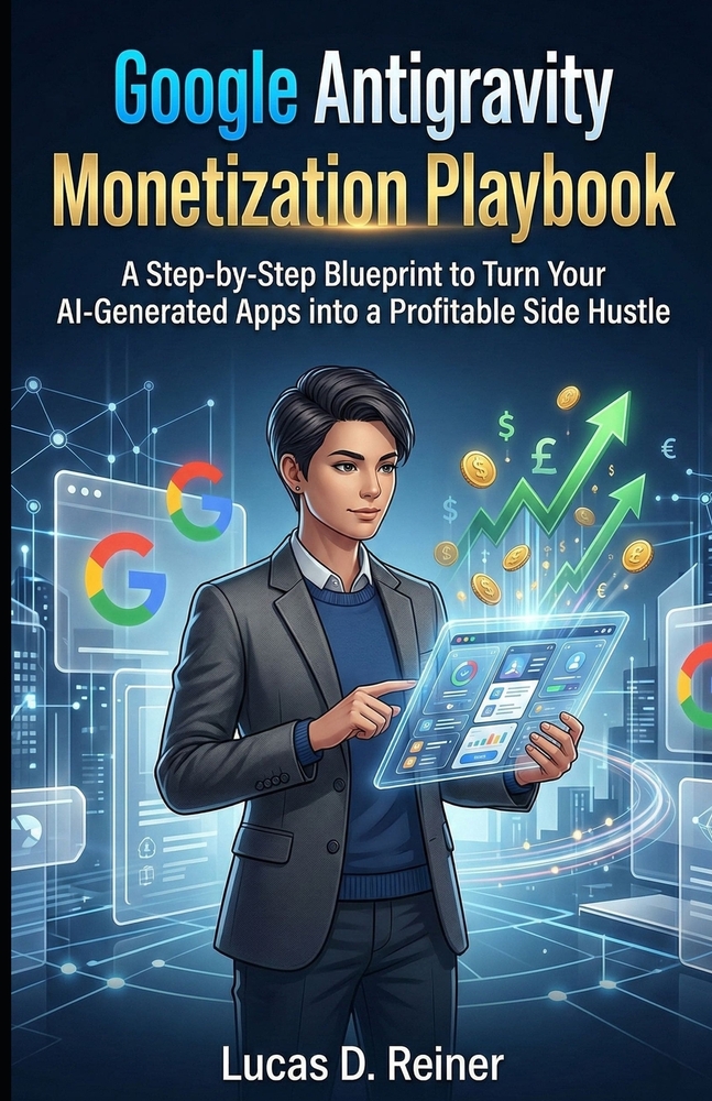 Google Antigravity Monetization Playbook: A Step-by-Step Blueprint to Turn Your AI-Generated Apps into a Profitable Side Hustle cover