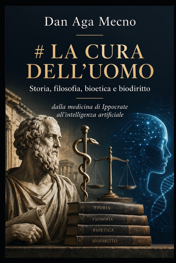 La Cura Dell'uomo: Storia, filosofia, bioetica e biodiritto dalla medicina di Ippocrate all'intelligenza artificiale cover