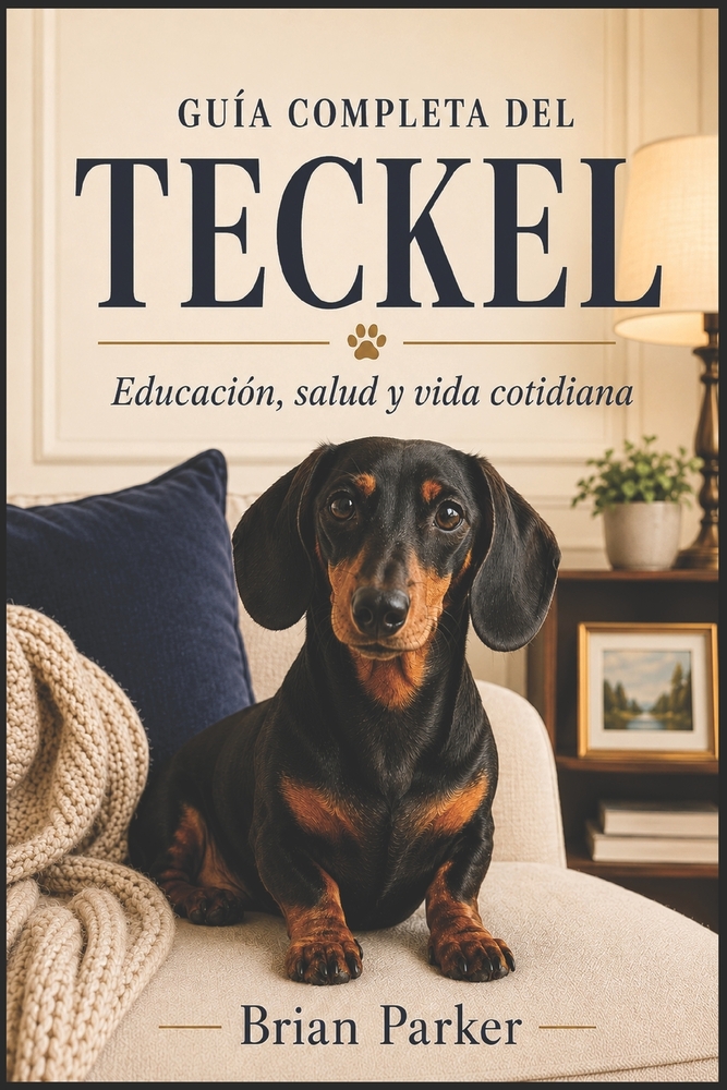 Guía Completa del Teckel: Educación, salud y vida cotidiana cover