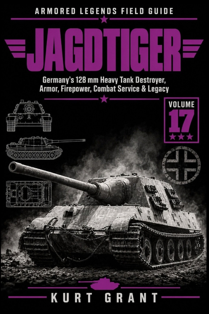 Jagdtiger: Germany's 128 mm Heavy Tank Destroyer, Armor, Firepower, Combat Service & Legacy cover