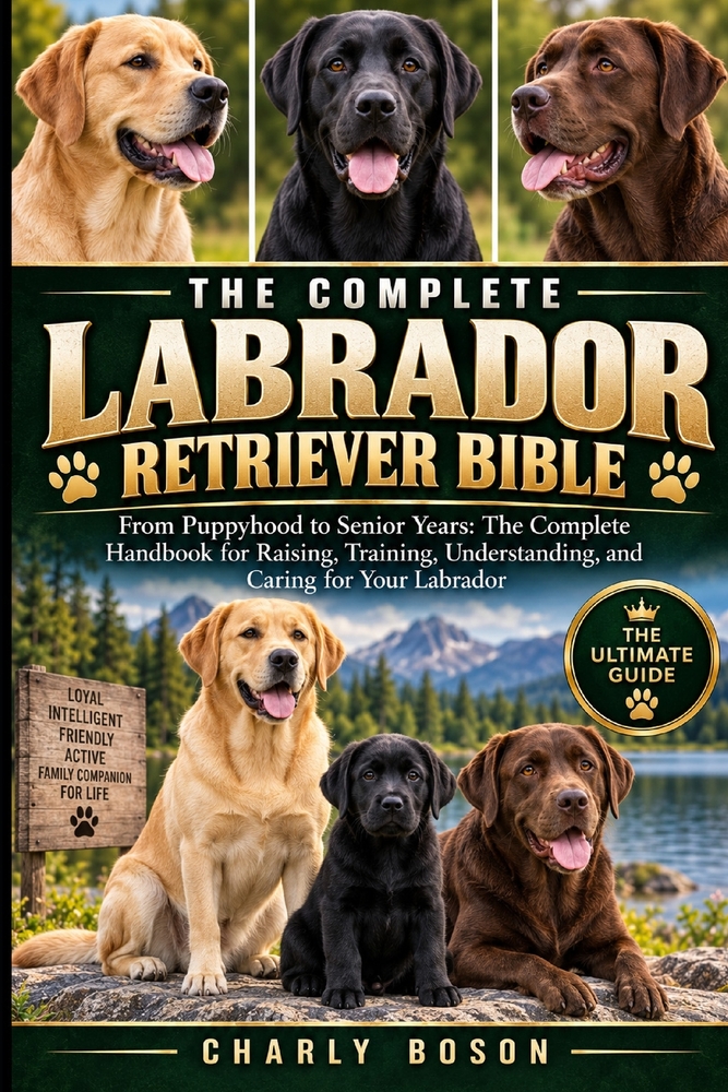 The Complete Labrador Retriever Bible: From Puppyhood to Senior Years: The Complete Handbook for Raising, Training, Understanding, and Caring for Your cover