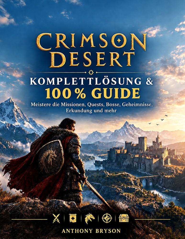 Crimson Desert: Guide Complet de Soluce et à 100%: Maîtrisez les missions, les quêtes, les boss, les secrets et l'exploration cover