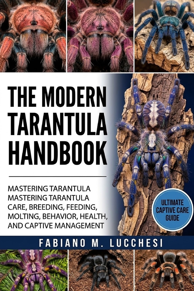 The Modern Tarantula Handbook: Mastering Tarantula Care, Breeding, Feeding, Molting, Behavior, Health, and Captive Management cover