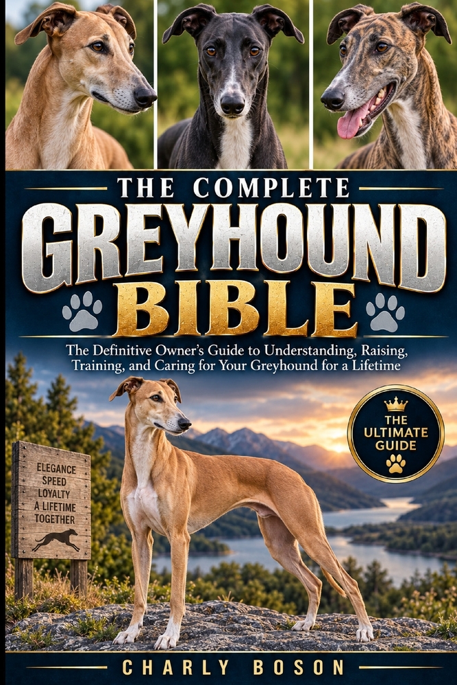 The Complete Greyhound Bible: The Definitive Owner's Guide to Understanding, Raising, Training, and Caring for Your Greyhound for a Lifetime cover