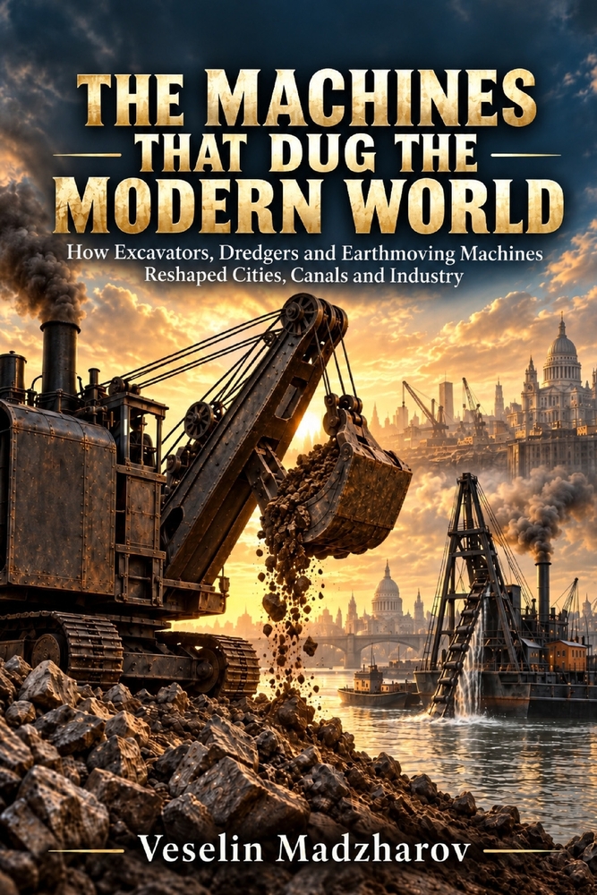 The Machines That Dug the Modern World: How Excavators, Dredgers and Earthmoving Machines Reshaped Cities, Canals and Industry cover