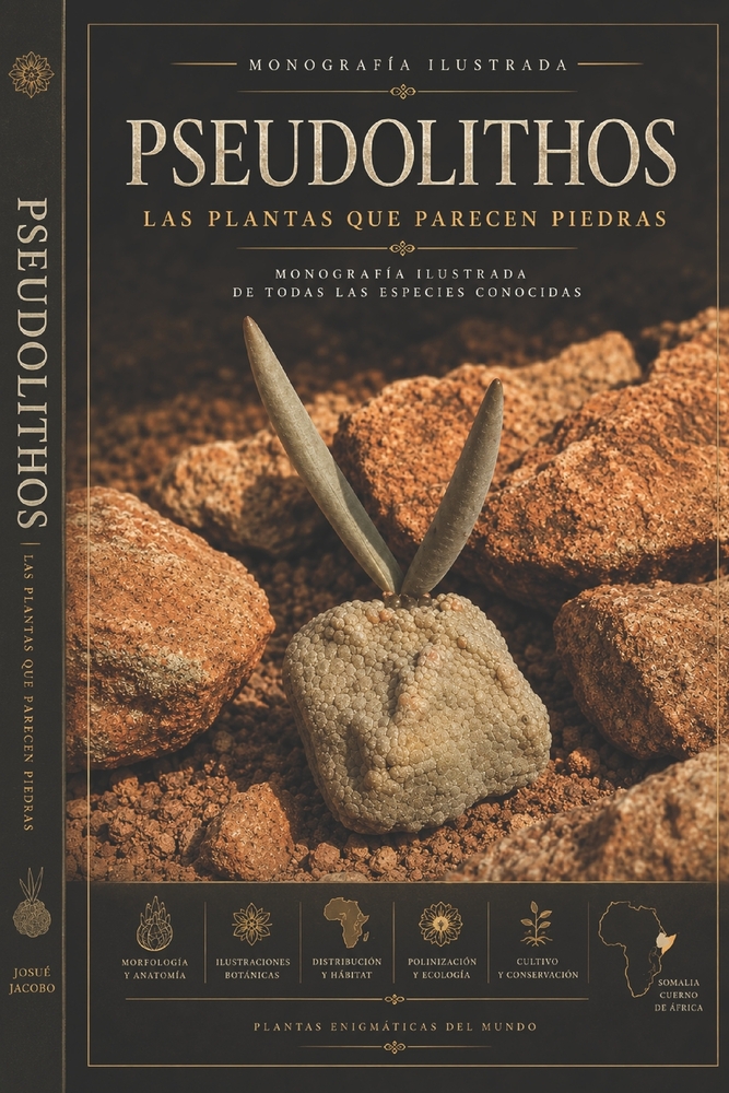 Todas las especies de Pseudolithos: El Atlas Visual: Guía sistemática de identificación y cultivo de un género único cover
