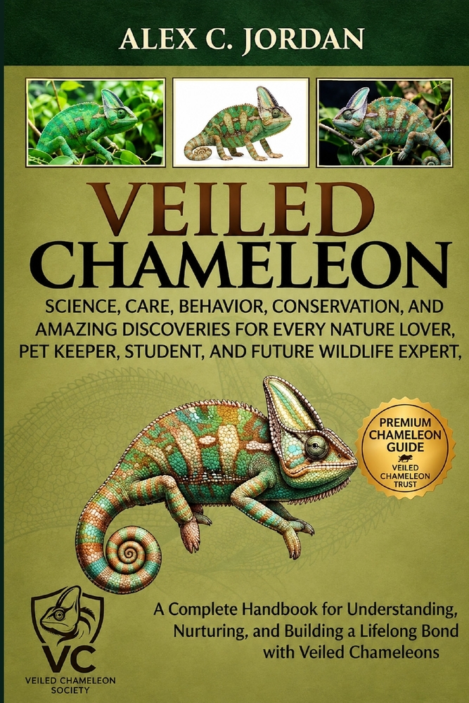 Veiled Chameleon: Science, Care, Behavior, Conservation, and Amazing Discoveries for Every Nature Lover, Pet Keeper, Student, and Future Wildlife Expe cover